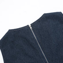 Load image into Gallery viewer, Tamia Denim Top