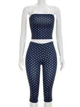 Load image into Gallery viewer, Dotted Capri Set