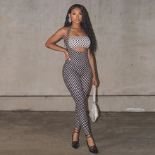 Load image into Gallery viewer, Dotted 2 Pcs Jumpsuit Set