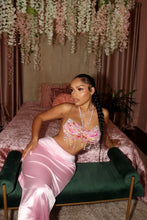 Load image into Gallery viewer, Satin Slit Skirt