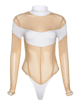 Load image into Gallery viewer, Mesh Mami Bodysuit