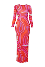 Load image into Gallery viewer, Passionfruit Mesh Dress
