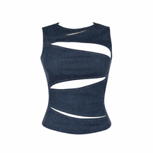 Load image into Gallery viewer, Tamia Denim Top
