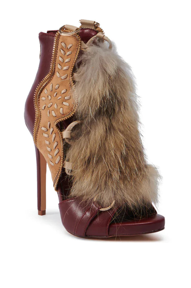 Frankie Fur Heel