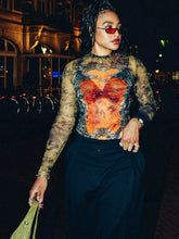 Load image into Gallery viewer, JPG Bluey Mesh Top
