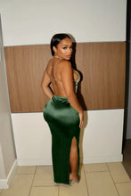 Load image into Gallery viewer, Satin Slit Skirt
