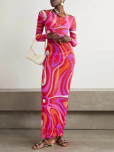 Load image into Gallery viewer, Passionfruit Mesh Dress
