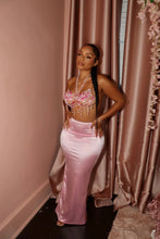 Load image into Gallery viewer, Satin Slit Skirt
