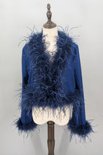 Load image into Gallery viewer, Ophelia Ostrich Feather Jacket
