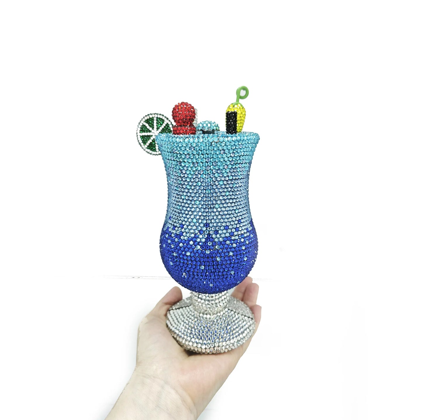 Blue Curacao Bling Bag