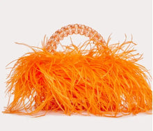 Load image into Gallery viewer, Pearl Feather Bag
