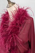 Load image into Gallery viewer, Ophelia Ostrich Feather Jacket
