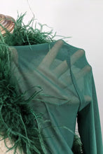 Load image into Gallery viewer, Ophelia Ostrich Feather Jacket
