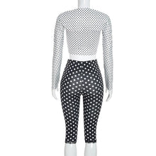 Load image into Gallery viewer, Dotted 3 Piece Capri Set
