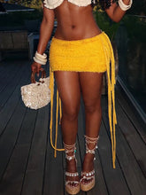 Load image into Gallery viewer, Fuzzy Navel Skirt
