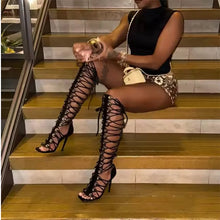 Load image into Gallery viewer, Layton Laced Up Heels
