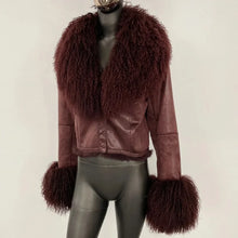 Load image into Gallery viewer, Chardonnay Mongolian Fur Coat

