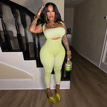 Load image into Gallery viewer, Dotted 2 Pcs Jumpsuit Set
