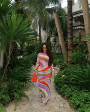 Load image into Gallery viewer, Citrus Candy Mesh Dress
