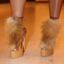 Load image into Gallery viewer, Fatima Fur Heels
