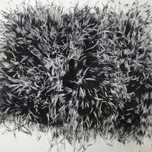 Load image into Gallery viewer, Oreo Ostrich Feather Mini Skirt
