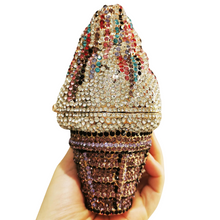 Load image into Gallery viewer, Chocolate Sprinkle bling bag
