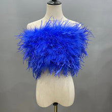 Load image into Gallery viewer, Ostrich Feather Top
