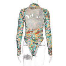 Load image into Gallery viewer, Painted Open Back Bodysuit
